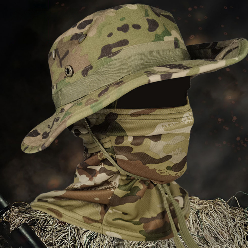 Boonie Hat Tactical - Topi Boonie Kamuflase Taktis - Topi