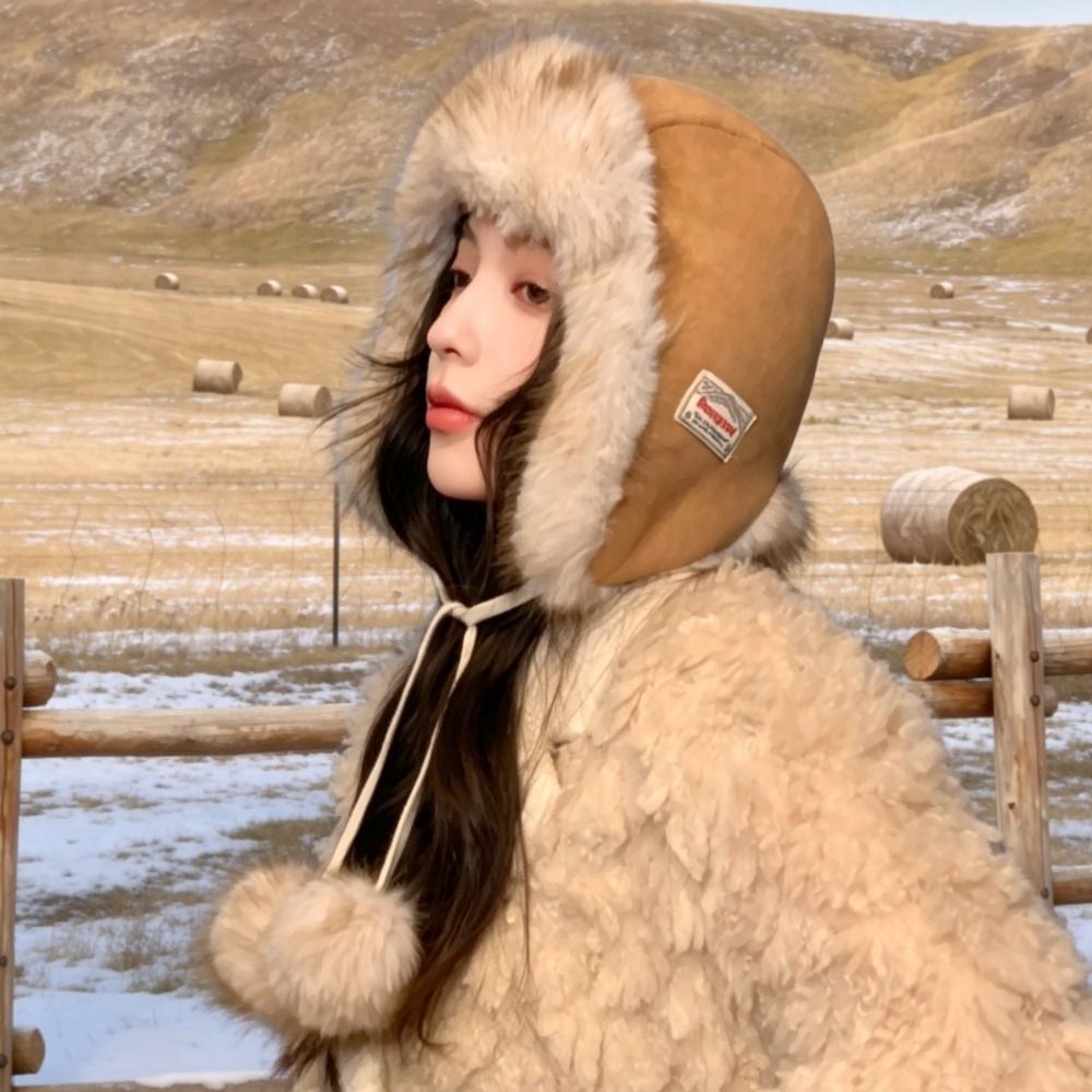 Topi Trapper Berlapis Bulu Pol - Winter Trapper Hat ulasan dan harga