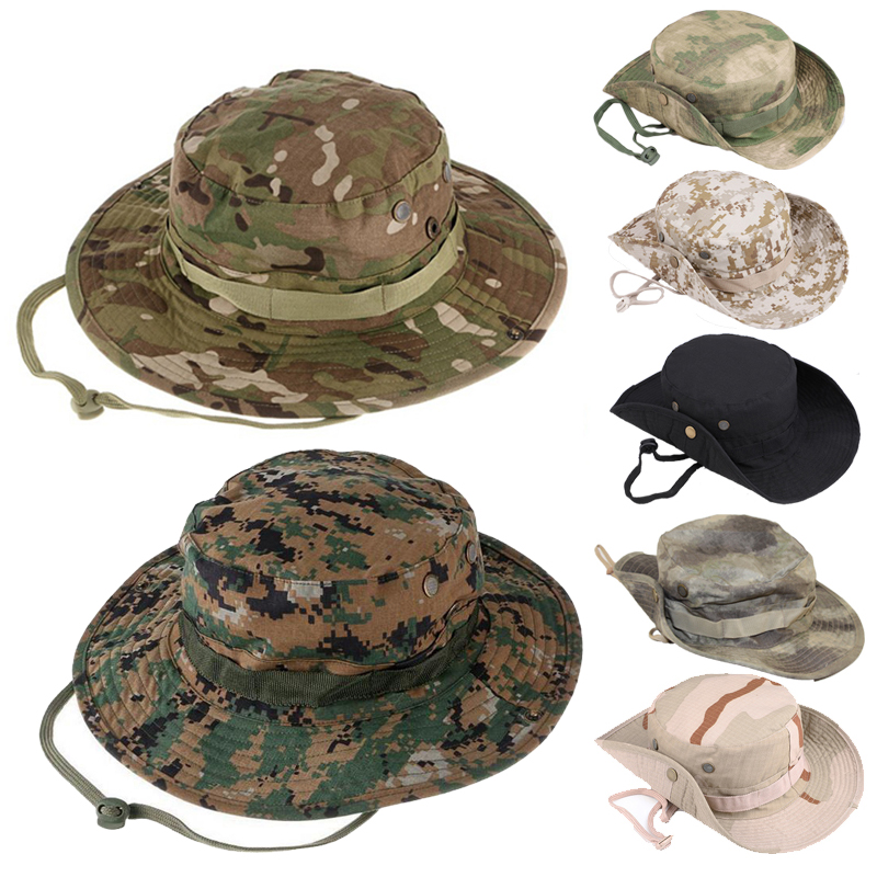 Topi Boonie Taktis Kamuflase T - Boonie Hat Tactical ulasan dan harga