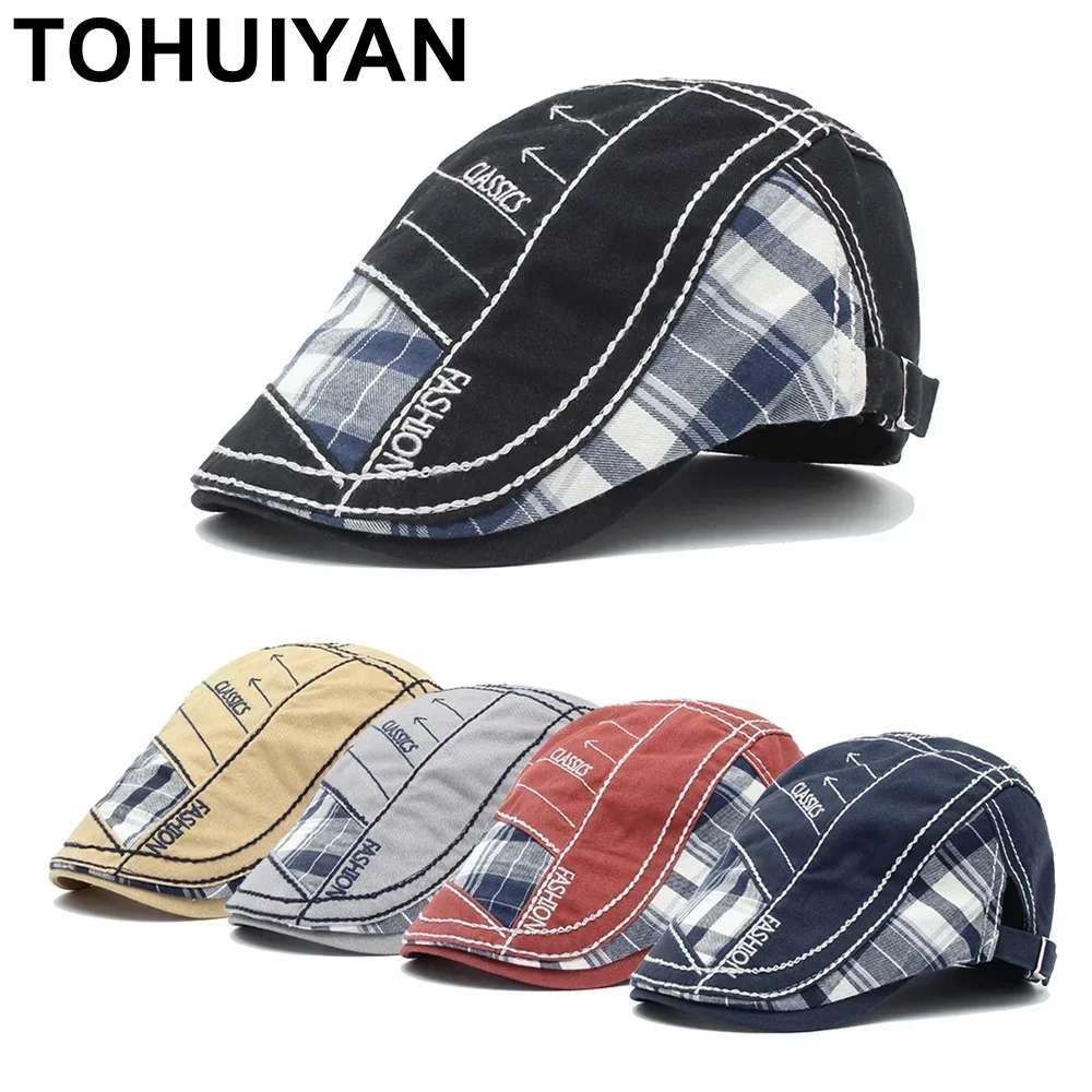 Topi Newsboy Katun Bermerek 20 - Newsboy Cap Ivy ulasan dan harga