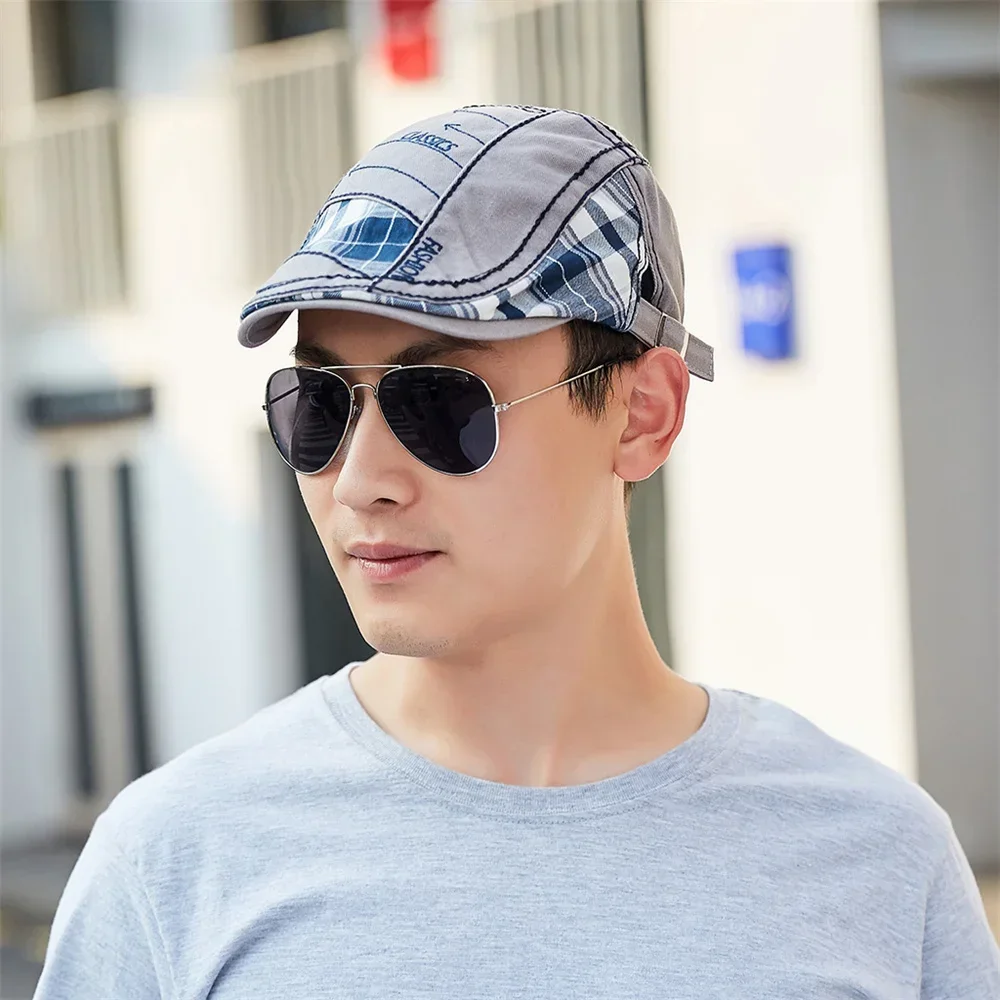 Topi Newsboy Katun Bermerek 20 - Newsboy Cap Ivy ulasan dan harga
