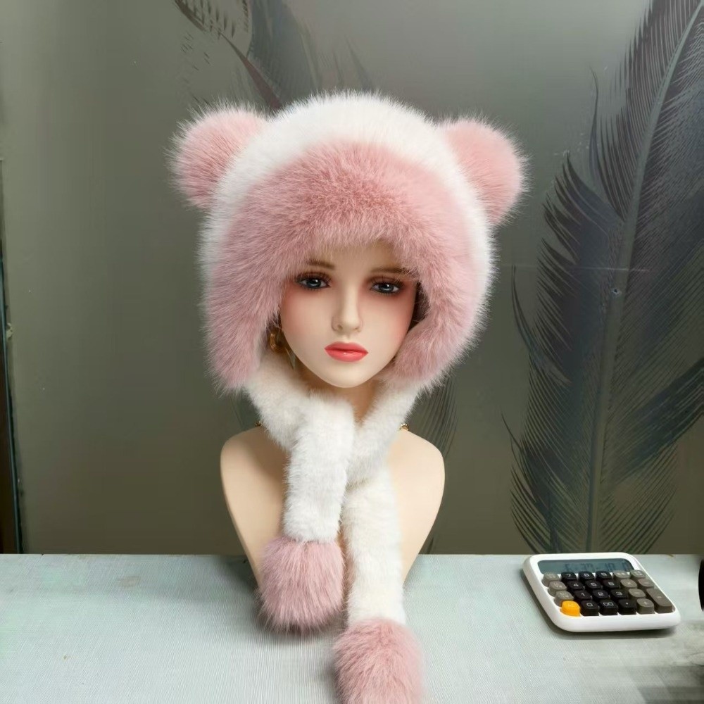 Topi Trapper Bulu Imitasi Baha - Winter Trapper Hat ulasan dan harga