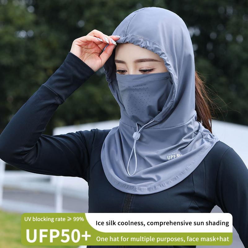 Topi Matahari Sutra Es Wanita, - Sun Hat Wide Brim ulasan dan harga